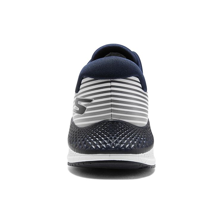 Skechers Comfortable Versatile Shock Absorbing Low Top Casual Running Shoes Men sneaker White Black 246053-WNV