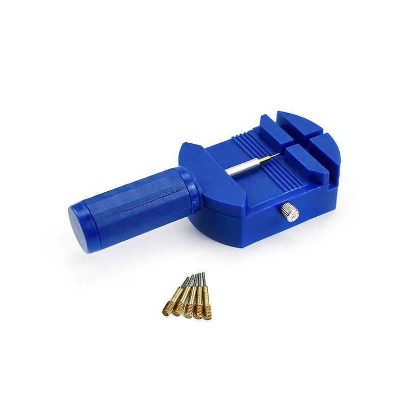 Steel Band Watch Link Remover with Five Pin Heads - Strap Adjuster and Repair Tool