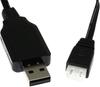 USB Charging Cable 7.4V – For SYMA X8C X8G Hubsan H501S – Compatible with LiPo Batteries – Black – Plastic