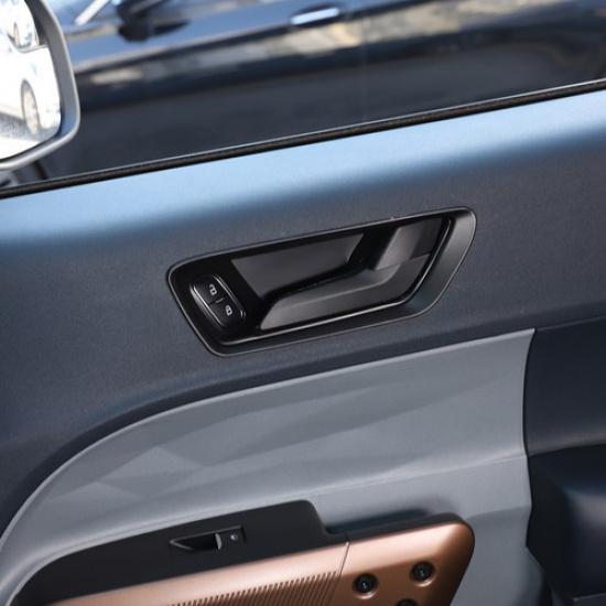 For Ford Maverick Matte Black Inner Door Handle Frame Bowl Trim Cover