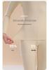 Ensemble d'automne pour femmes en pur coton uni: Couche de base, Pull, Pantalon, Sous-vêtements chauds fins pour filles