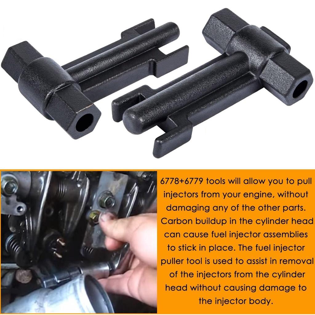 Car Comprehensive Injector And Sleeve Removal Kit For 6.6L 6778 6779 7222 J-44639 J-4659 J-45910,  Engine Tool