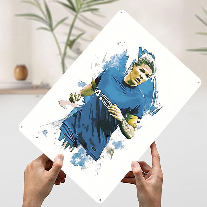 

Millie Bright Abstract Tinplate Poster Customized Wall Art Vintage Metal Signs Retro Tin Plaque for Gaming Room Decoration Decor 7.9x11.8In(20x30cm)