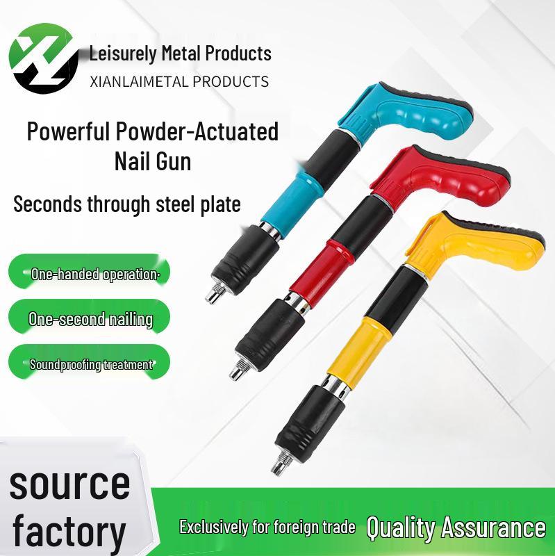 Silent Mini Nail Gun for Concrete and Walls