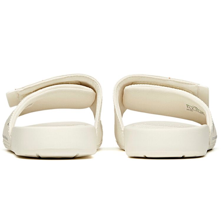 Anta Snoopy X  Lifestyle Series Comfortable Silent Slide Sandals Women Footwear White Yellow 922126993-3