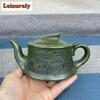 280ml Antique Yixing Purple Clay Teapots Handmade Smooth Sailing Pot Raw Ore Dark Green Mud Tea Soaking Kettle Zisha Teaset Gift