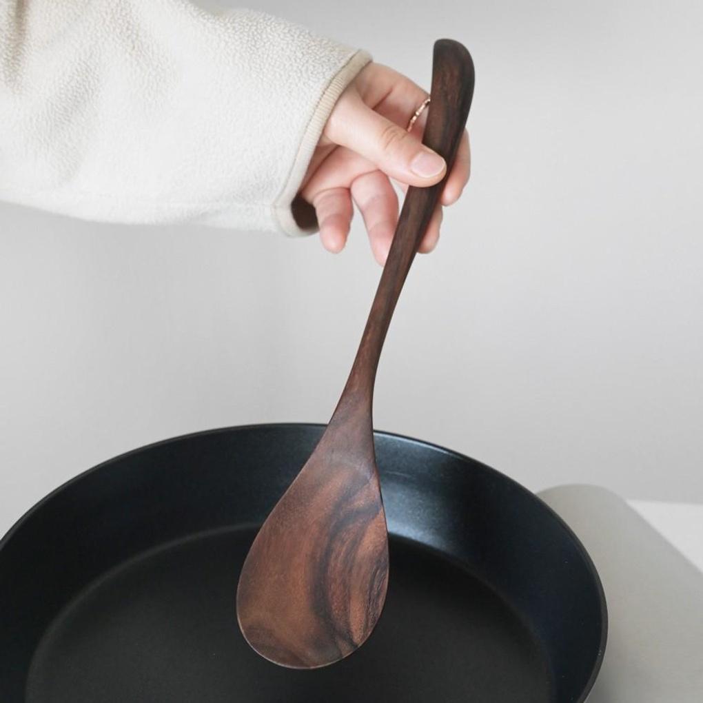 Handmade Sonokling Wood Cookware Stir-frying Spoon