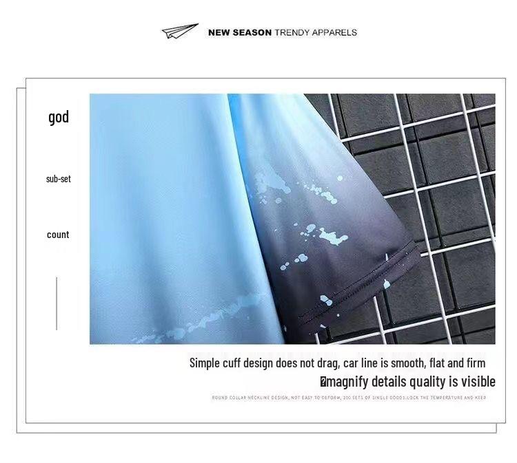 Men's Trendy Summer Casual Two-Piece Set: Printed T-shirt & Plus Size Shorts for Outdoor Sports