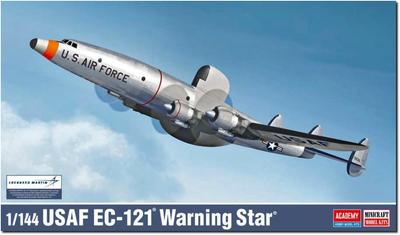 Academy 1/144 Scale American EC-121 Warning Star Plastic Model Kit 12637
