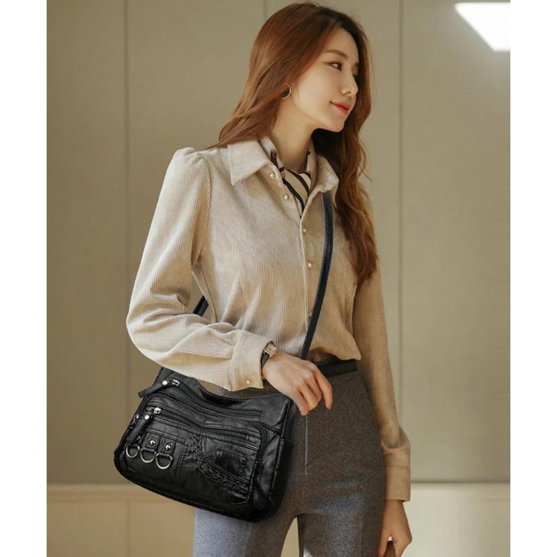 Новые женские сумки из мягкой кожи — фото 11