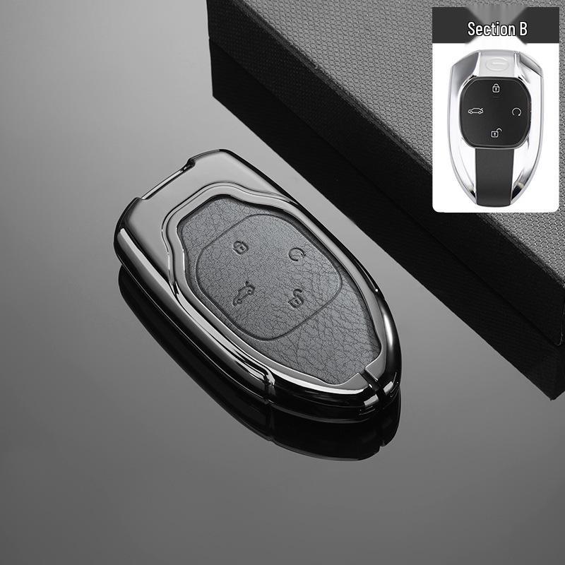 Compatible Key Case for GAC Trumpchi GS8, M8, Master, Shadow Leopard, GS4, Shadow Speed, GS3, Shadow Cool - J16 Shell Buckle