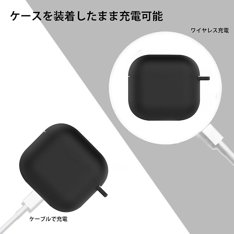 TOORQR For AirPods 4th generation case cover 4 silicon material protective cover waterproof dustproof Fall prevention Scratch prevention Full