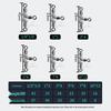 Non-Damaging T-Shaped Luminous Large Fish Swivel Hook Separator with 8-Shaped Rock Fishing Ring