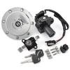 For Honda CB-1 CB400F 1989-1991 / CB1000F 1993-1997 Fuel Cap Ignition Switch Seat Lock with Key Kit