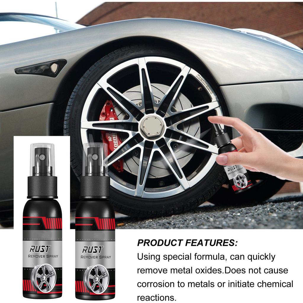 Multifunctional Metal Clean Remover,Car Metal Clean Spray,Water Based Metal Paint Clean Converter Car Maintenance Cleaning 100/200/300/500ml