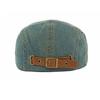 Unisex Denim Newsboy Cap - Vintage Washed Flat Cap for Casual Daily Wear (4 Color Options)
