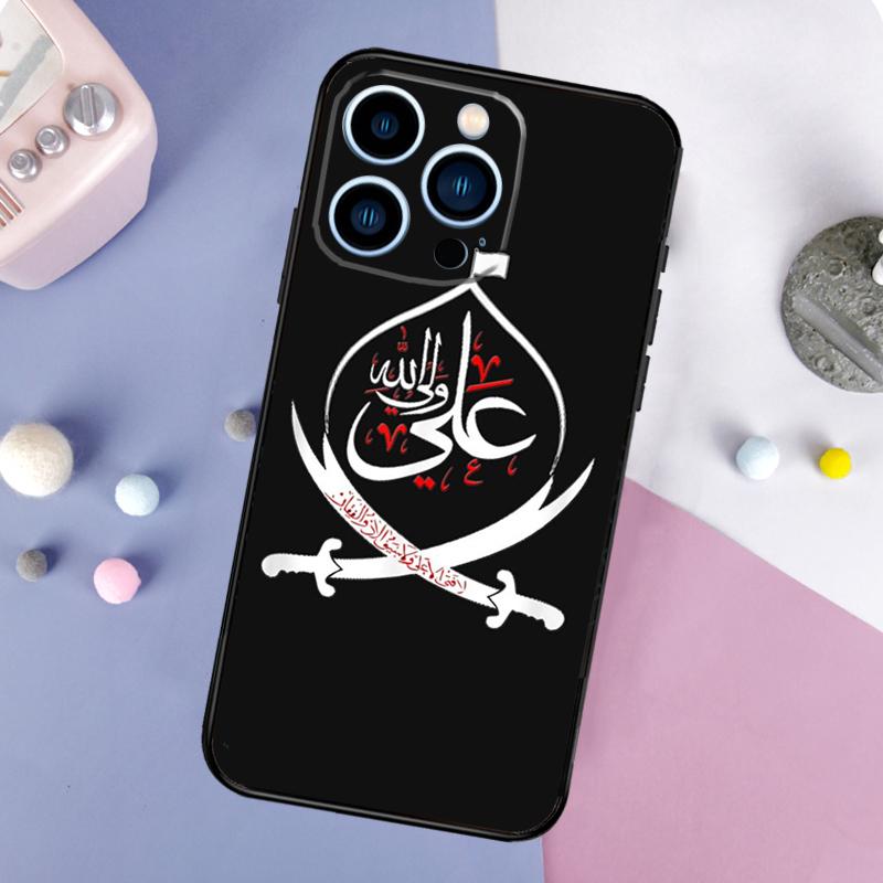 Islam Shia Imam Ali Hussain Case For iPhone 16 15 13 12 11 14 Pro Max Mini X XR XS Max Plus Bumper Back Cover