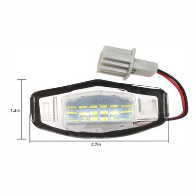 New 2Pc LED License Plate Lamp For Honda Civic Accord Odyssey MR-V Acura 34100S84A01
