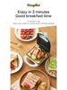 Electric Sandwich & Waffle Maker Toaster Press for Breakfast