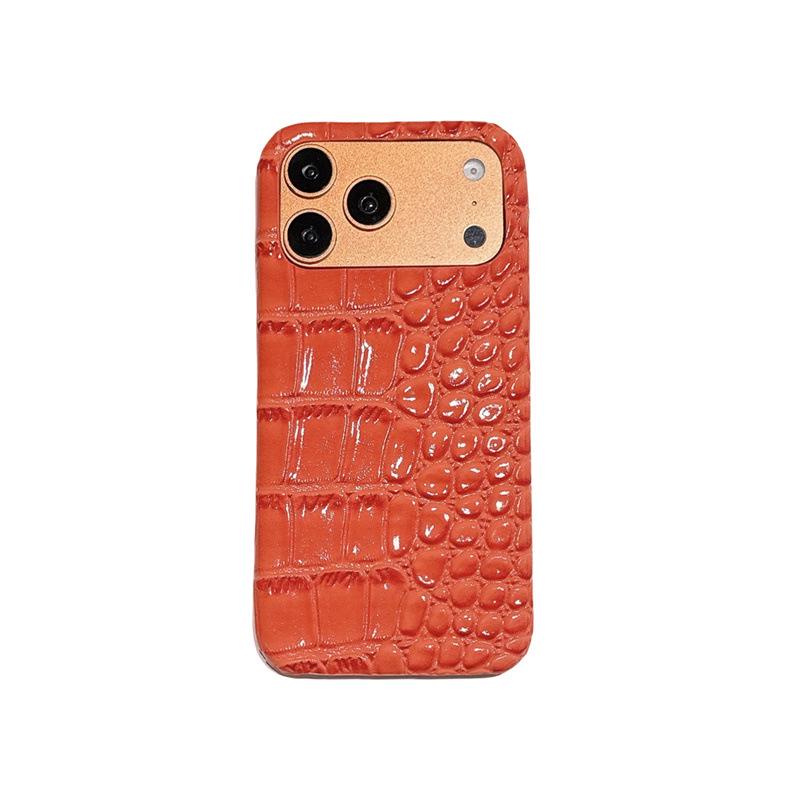 Premium Crocodile Pattern Drop-proof Phone Case for iPhone 15-14, 13/11 Pro Max