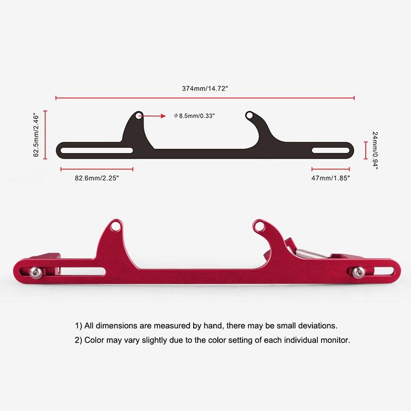 Durable Aluminum Throttle Cable Carb Bracket Set In Vibrant Colors For Holley 4500 Dominator