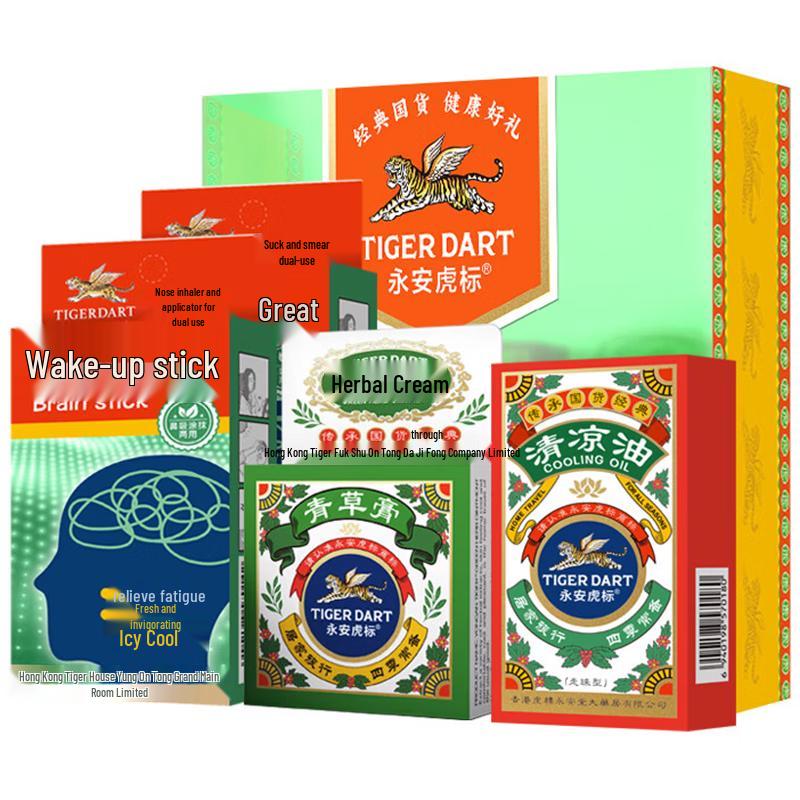 

Освежающий ингалятор и бальзам бренда Yongan Tiger