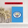 Manchester City 5D Diy Diamond Painting Round Diamond Diy Frameless Holiday Artwork Suitable For Home Office Wall Decoration