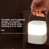 Rechargeable Touch LED Night Light Warm Soft Light Eye-Care Bedside Lamp for Bedroom Sleep Atmosphere Lighting