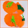 2Pcs Halloween Pumpkin Dress up Kits Includes Pumpkin Hairband Skirt