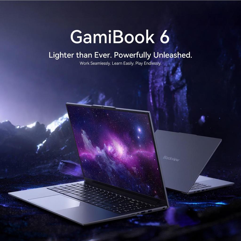 Blackview GamiBook 6 Laptop 16 inch 16GB 512GB AMD Ryzen™ 7 7735HS 8 cores16 threads Windows11 Pro Notebook