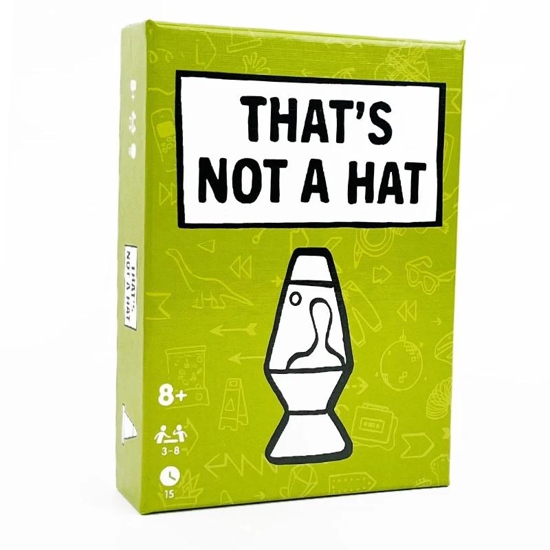 Unico That’s Not a Hat Gioco da Tavolo di Carte Inglese Giochi da Tavolo per 3-8 Giocatori