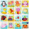 Childrens Wooden 3d Butterfly Puzzle Blocks With Handeye Coordination Development For Early Learning