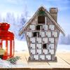 Advent Calendar Wooden House Countdown Calendar With Drawers Christmas Advent Calendar With Drawers Countdown Calendars For
