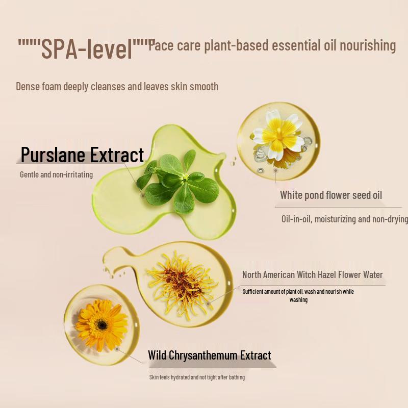 Sandalwood Plant Extract Shower Gel