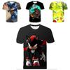 Vibrant Sonic The Hedgehog Printed T-shirt For Kids With Short Sleeves And Comfort Fit