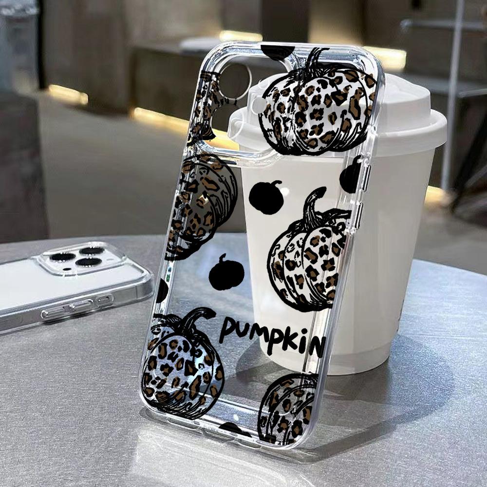 Fashion Leopard Pattern Stars Clear Phone Case For iPhone 17 16 15 14 13 12 11 15 Plus Pro Max X XR XS Max 16e 17 Air Soft Cover