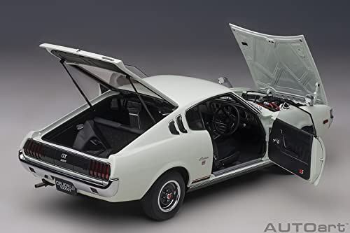 AUTOart 1/18 Scale Toyota Celica Liftback 2000GT (RA25) 1973 White Finished Product