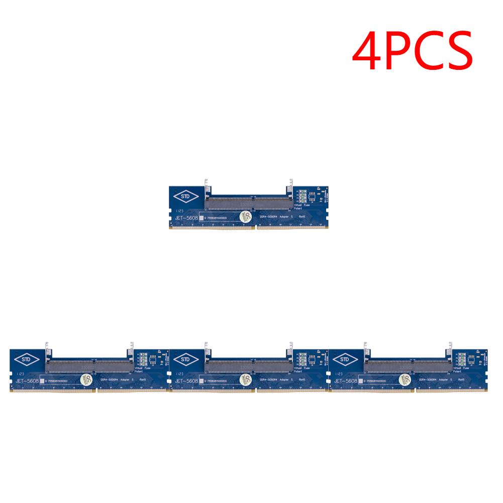 NEW 1-5PCS SO-DIMM To PC DIMM Card Laptop To Desktop DDR3 DDR4 Connector Card Memory Stick Laptop To Desktop Adapter