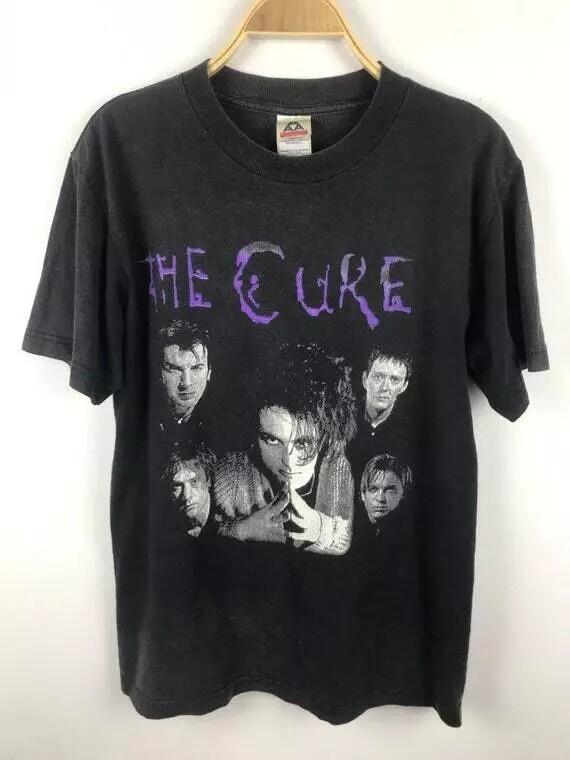 The Cure Rock Band Graphic Retro Classic Black Unisex T-shirt Reprint S-5XL XXXXL