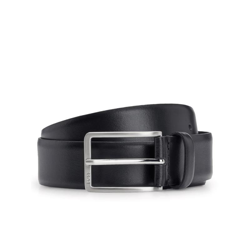 BOSS Men s Business Leather Belt 100cm чёрный