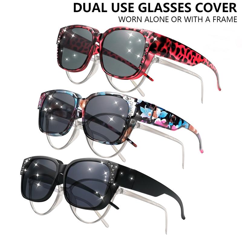 Dote Women's Oversized Square Fashion Sunglasses - Decorative Lenses For Fashion & Style, Stylish Eyewear, Elegant Eyewear