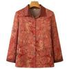 Women's Long-Sleeve Jacket: Stylish Autumn Fashion for Middle-Aged and Elderly Ladies
