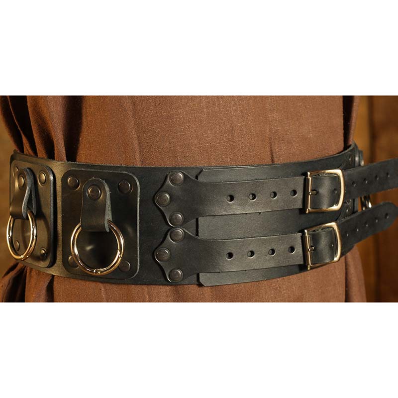 Wide Medieval Corset Belt Adult Child Human Cosplay Costume Props Knight Warrior Waistband Steampunk Medieval Pirate Larp
