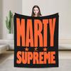 Marty Supreme Ping Pong Film Blanket Cover Flannel Super Soft Throw Blanket for Bedding Couch Bedroom Quilt