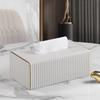 Papierrolhouder geschikt voor badkamer tissueboxLeren papierrolhouder is geschikt voor slaapkamer, eettafel, kantoor