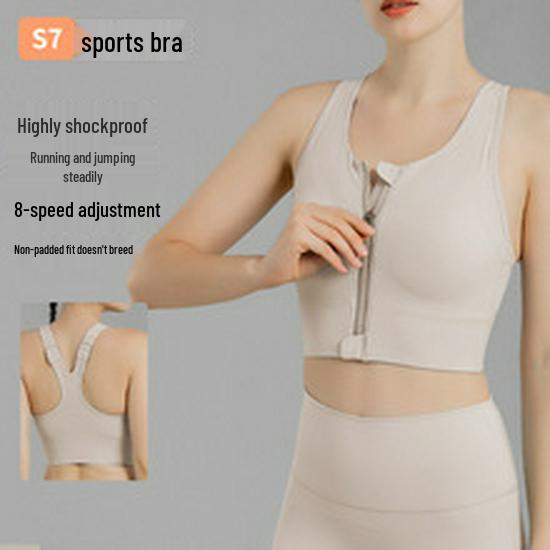 High-Strength Shockproof Sports Bra for Women's Running & Fitness Yoga