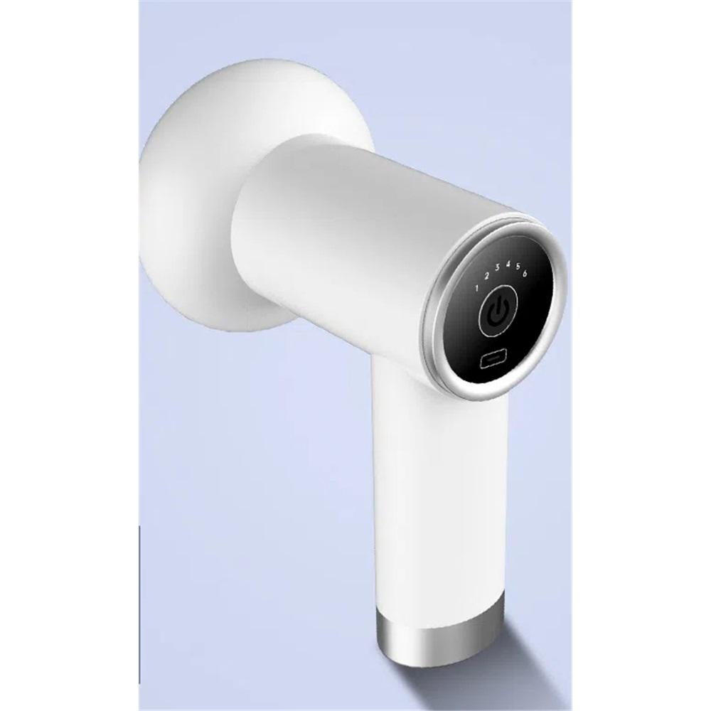 

Електричний масажний молоток Глибокотканинний перкусійний вібратор Формування тіла Знеболююче розслаблення м’язів Масажер для спини Фітнес і схуднення White білий