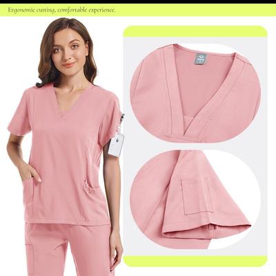 Unisex Hızlı Kuruyan Diş Kliniği Scrub Takımı ve Cerrahi Önlük
