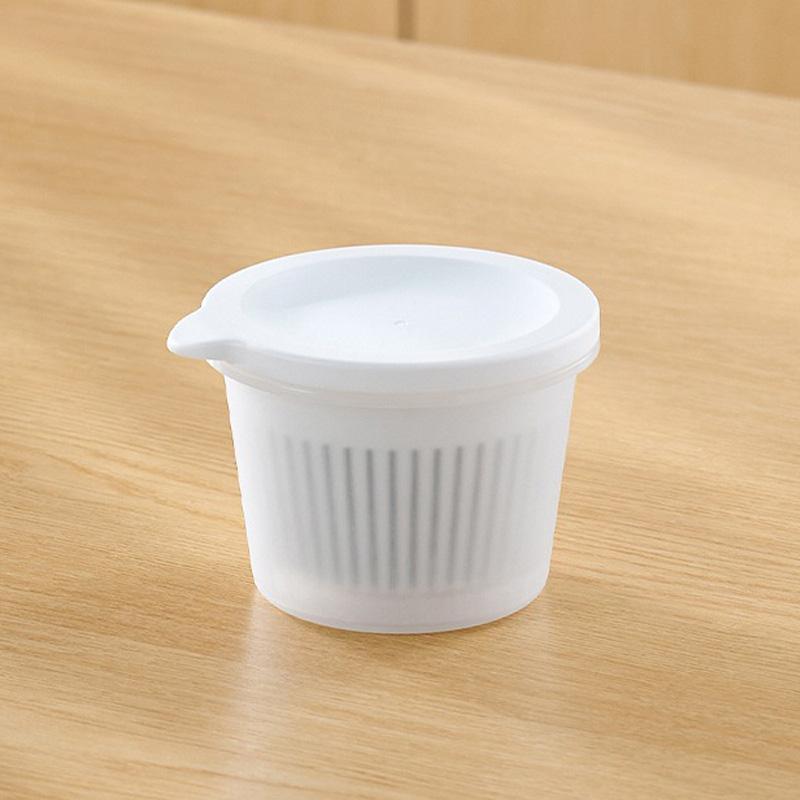 Double Layer Freshness Box Vegetable Sealed Keeper Fresh Storage Box with Drain Basket Refrigerator Draining Strainers Container