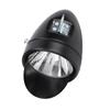 Black LED Bike Headlight with Visor Cycling Lighting Equipment  Cycling Accessories